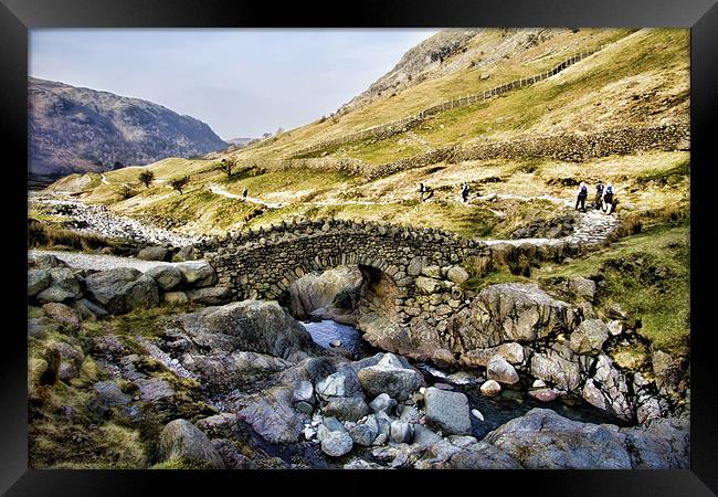 Stockley Bridge Framed Print by Northeast Images