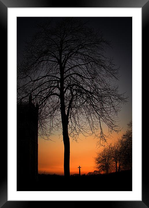 Durham Cathedral Framed Mounted Print by Northeast Images