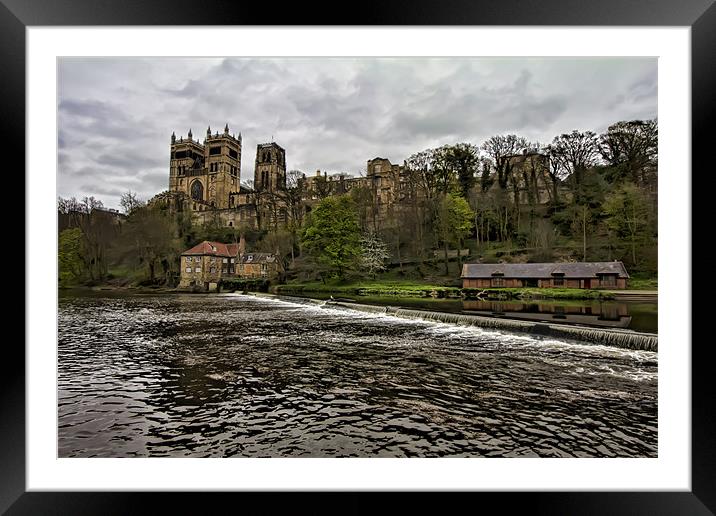 Durham Cathedral Framed Mounted Print by Northeast Images