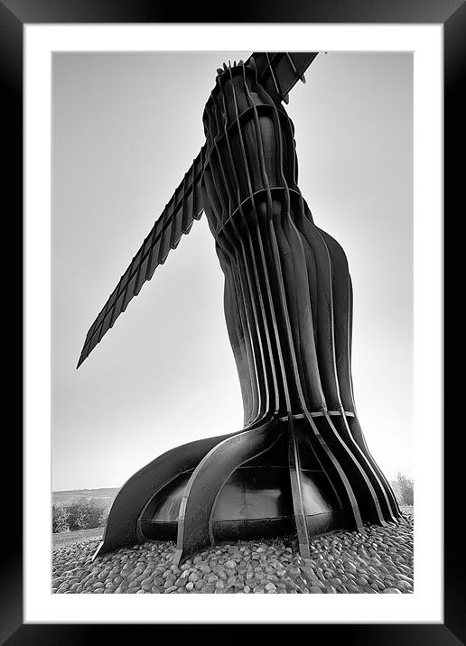 Angel of the North Framed Mounted Print by Northeast Images