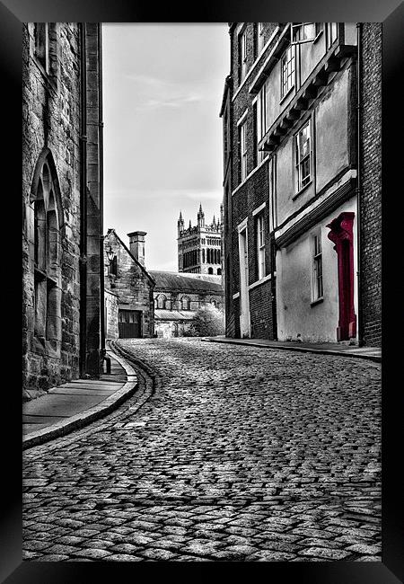 Owengate Street Framed Print by Northeast Images