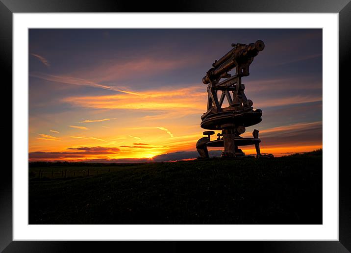 Consett Sculptures Framed Mounted Print by Northeast Images