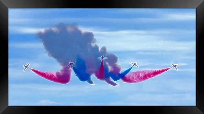 red arrows Framed Print by Northeast Images