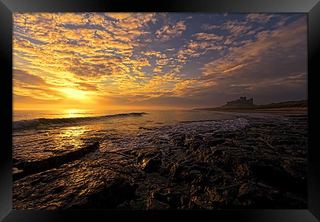 Bamburgh Castle Framed Print by Northeast Images