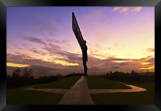 Angel of the North Framed Print by Northeast Images