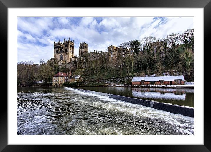 Durham Cathedral Framed Mounted Print by Northeast Images