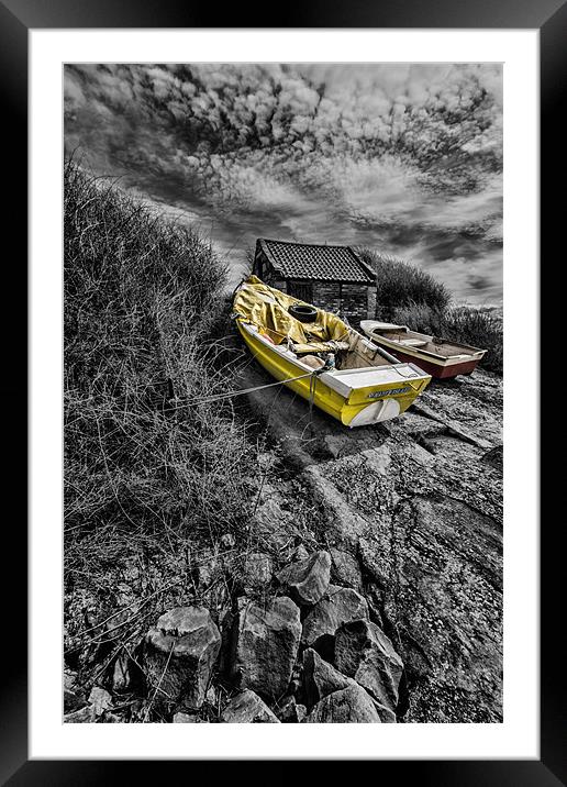 St Mary`s Lighthouse Framed Mounted Print by Northeast Images