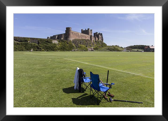 Bamburgh Castle Framed Mounted Print by Northeast Images