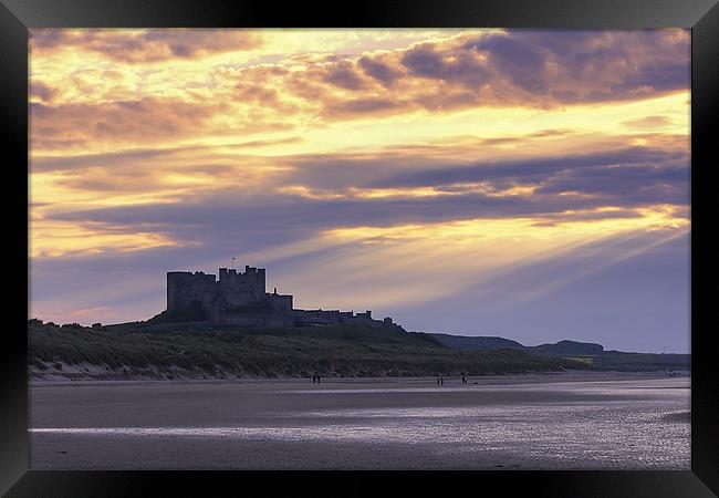 Bamburgh Castle Framed Print by Northeast Images