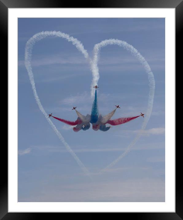 love is in the air Framed Mounted Print by Northeast Images
