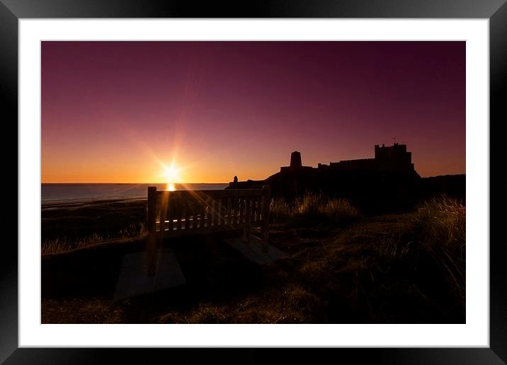 Best Seat in the House Framed Mounted Print by Northeast Images