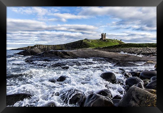 Dunstanburgh Castle Framed Print by Northeast Images