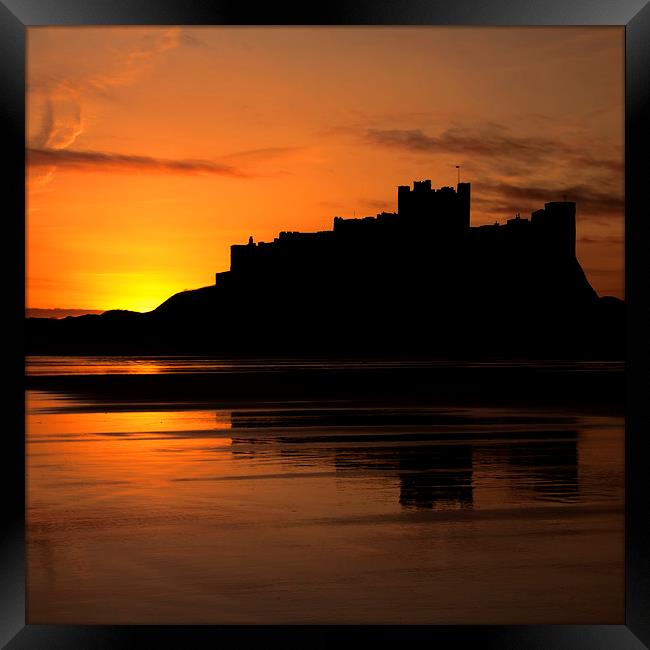 Bamburgh Castle Framed Print by Northeast Images