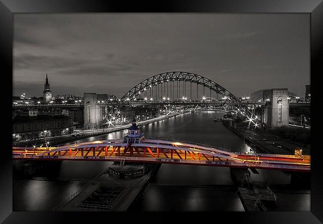 Newcastle Quayside Framed Print by Northeast Images