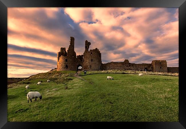 Dunstanburgh Castle Framed Print by Northeast Images