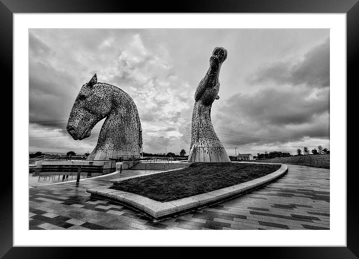 Kelpies Framed Mounted Print by Northeast Images