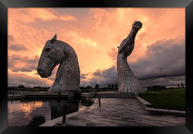 Kelpies Framed Print by Northeast Images