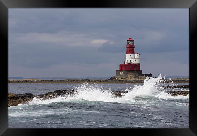 Longstone Lighthouse Framed Print by Northeast Images