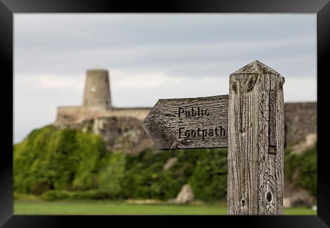  Bamburgh Castle Framed Print by Northeast Images