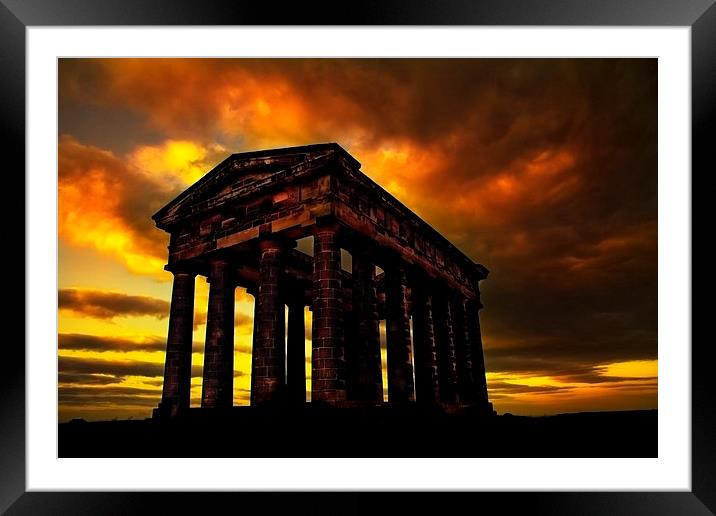  Penshaw Monument Framed Mounted Print by Northeast Images