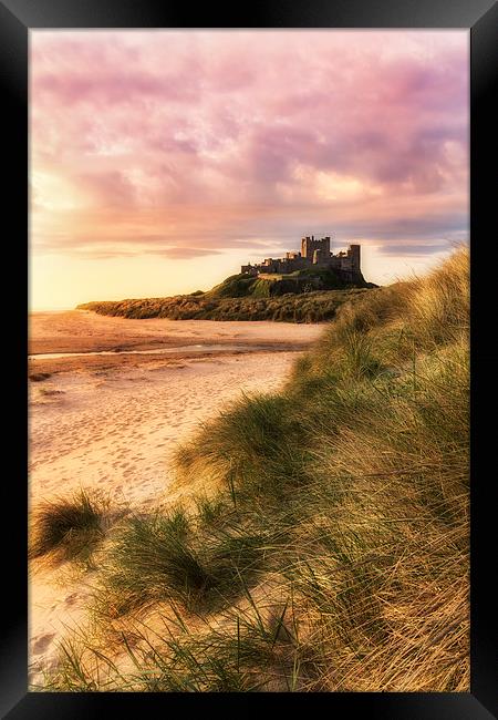  Bamburgh Castle Framed Print by Northeast Images