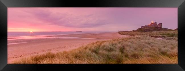 Bamburgh Castle Framed Print by Northeast Images