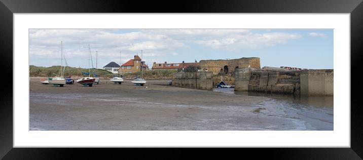 Beadnell Framed Mounted Print by Northeast Images