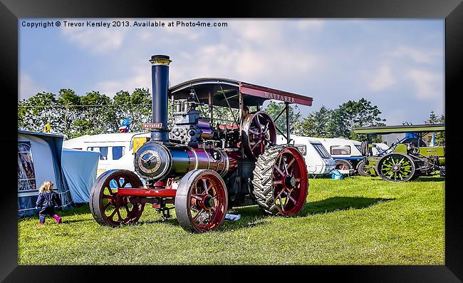 Pickering Steam Rally North Yorks Framed Print by Trevor Kersley RIP