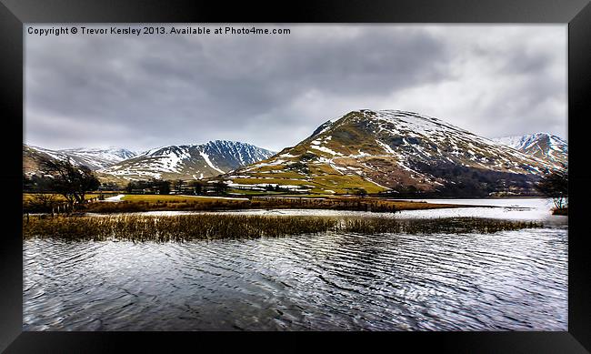 Brothers Water Lake District Framed Print by Trevor Kersley RIP