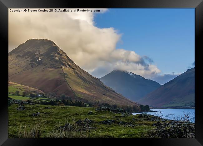 Wasdale Lake District Framed Print by Trevor Kersley RIP