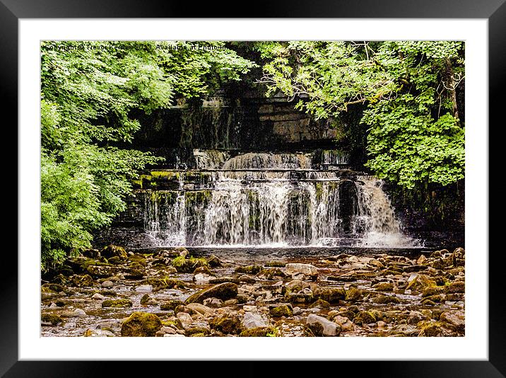 Cotter Force Yorks Dales Framed Mounted Print by Trevor Kersley RIP