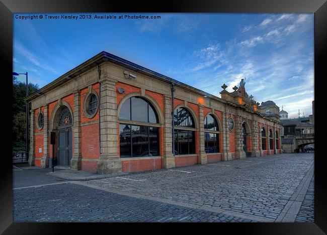 The Fish Market Framed Print by Trevor Kersley RIP