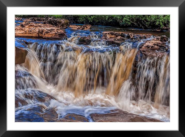 The Force Framed Mounted Print by Trevor Kersley RIP