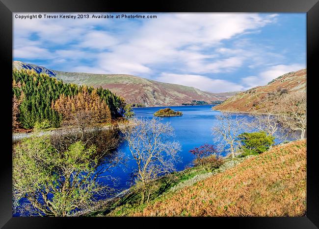 Haweswater Lake District Framed Print by Trevor Kersley RIP