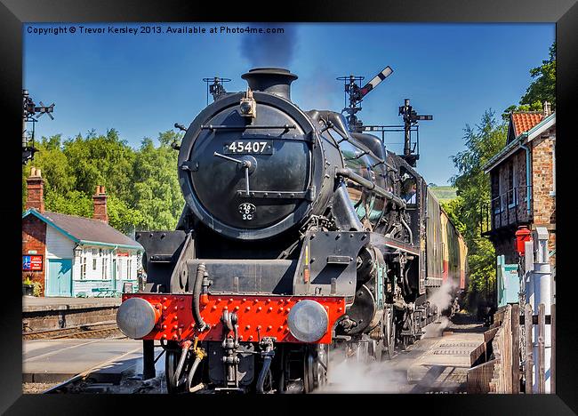 The Age of Steam Framed Print by Trevor Kersley RIP