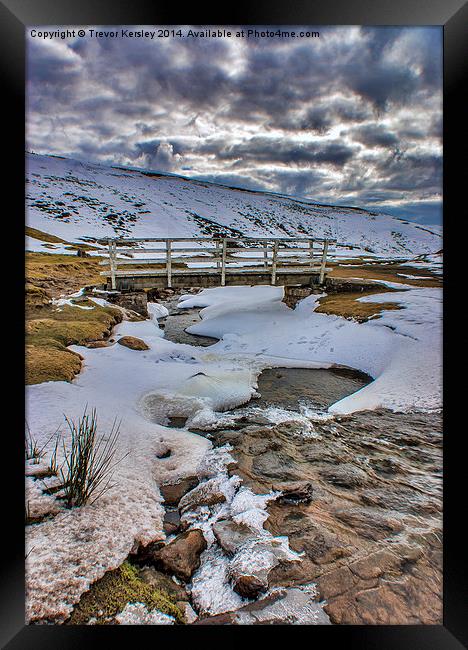 Winter in the Yorkshire Dales Framed Print by Trevor Kersley RIP