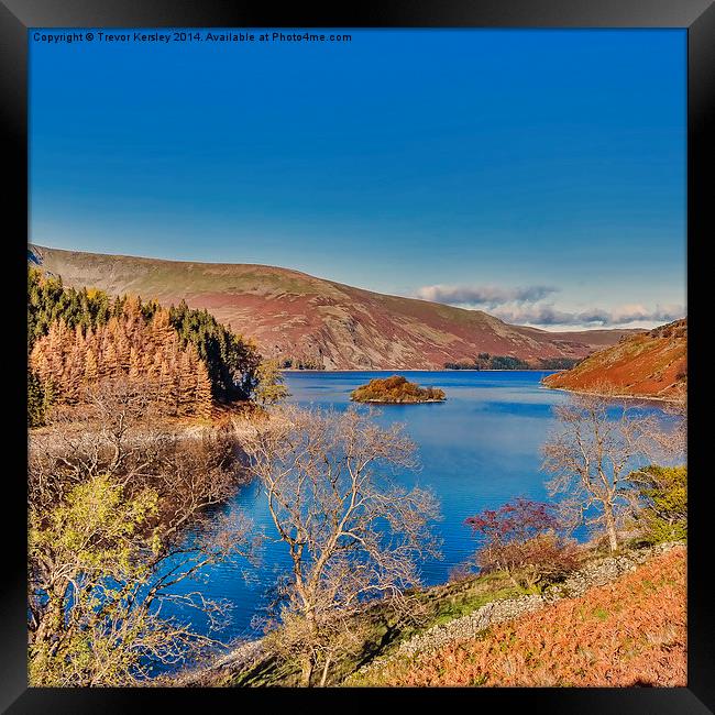 Autumn at Haweswater Framed Print by Trevor Kersley RIP