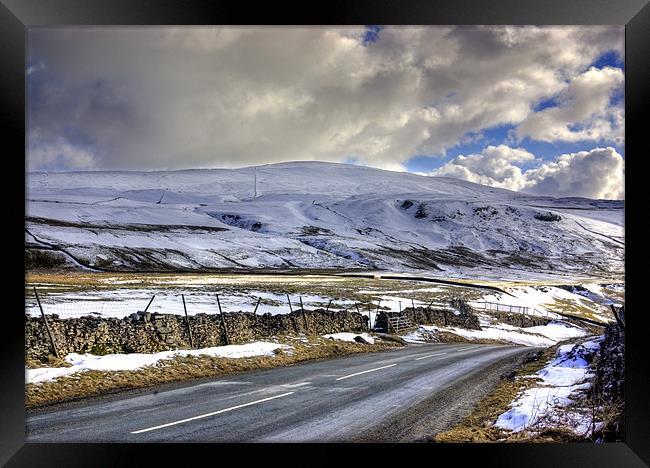 Winter in the Dales Framed Print by Trevor Kersley RIP