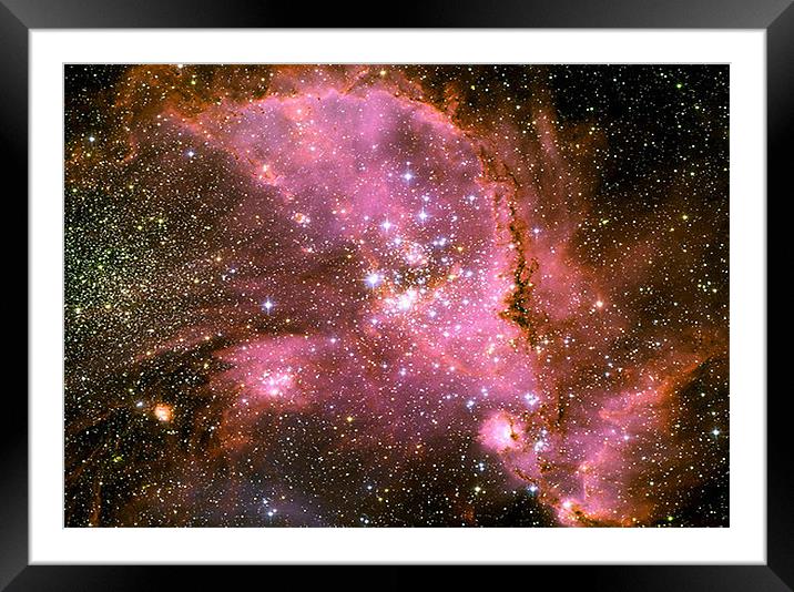 After the Big Bang Framed Mounted Print by Trevor Kersley RIP