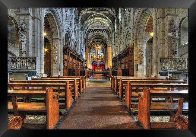 Buckfast Abbey Framed Print by Jason Connolly