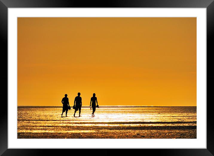 The Beach Boys Framed Mounted Print by Jason Connolly