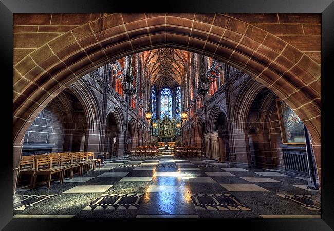 The Lady Chapel Framed Print by Jason Connolly