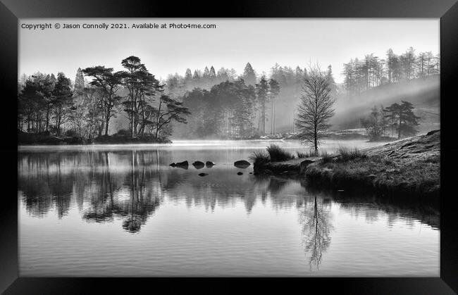 Early Light At Tarn Hows Framed Print by Jason Connolly
