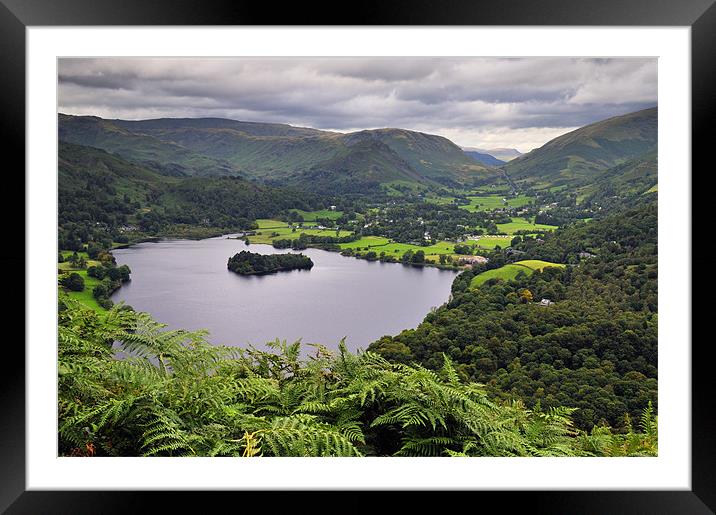 The Greatness Of Grasmere Framed Mounted Print by Jason Connolly