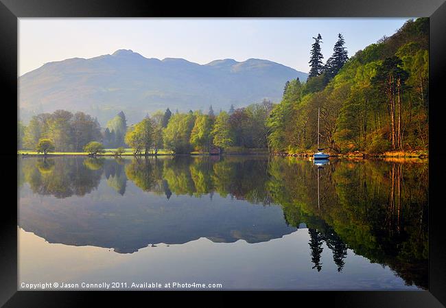 Ullswater Reflections Framed Print by Jason Connolly