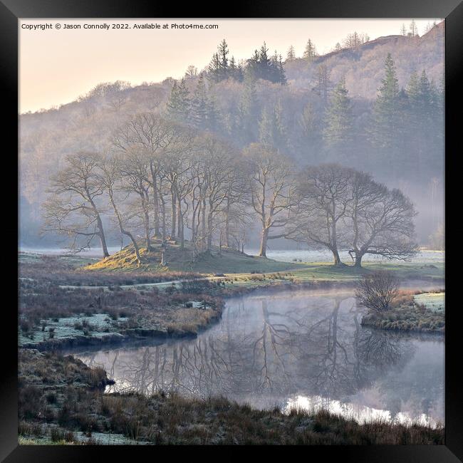 River Brathay, Little Langdale Framed Print by Jason Connolly
