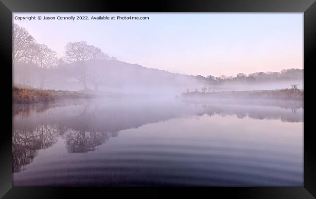 Mist And Serenity, Elterwater Framed Print by Jason Connolly