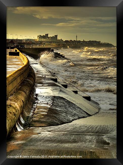 Fylde Coast Views Framed Print by Jason Connolly