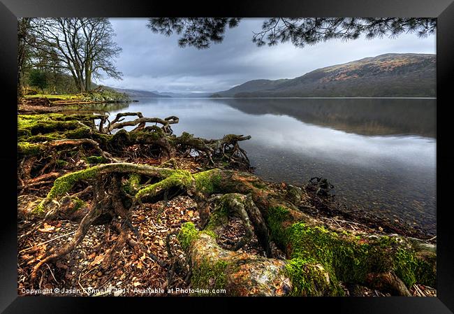 Coniston Framed Print by Jason Connolly