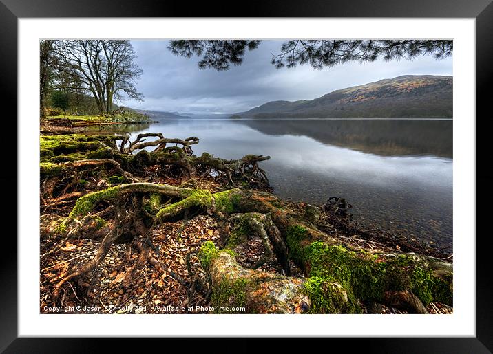 Coniston Framed Mounted Print by Jason Connolly